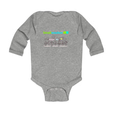 Kids - Infant Long Sleeve Onesie - 3 colors - printed front only